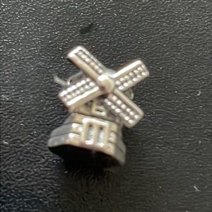 Pandora silver windmill charm